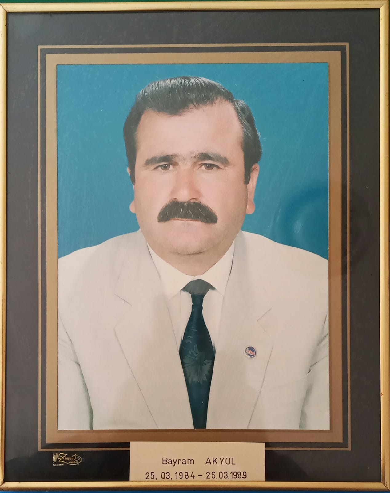 Bayram AKYOL (25.03.1984 — 26.03.1989) 