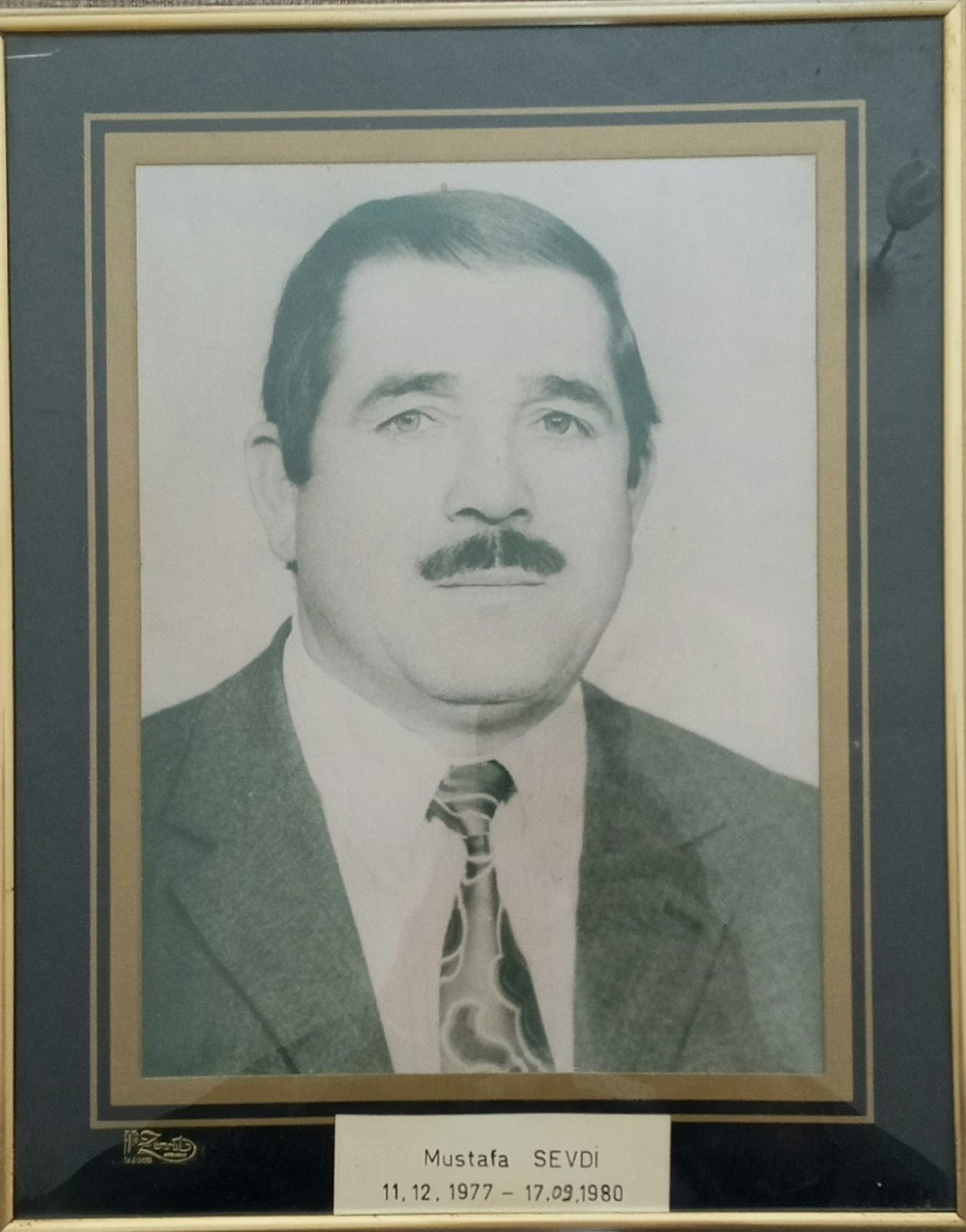 Mustafa SEVDİ ( 11.12.1977 — 17.09.1980)